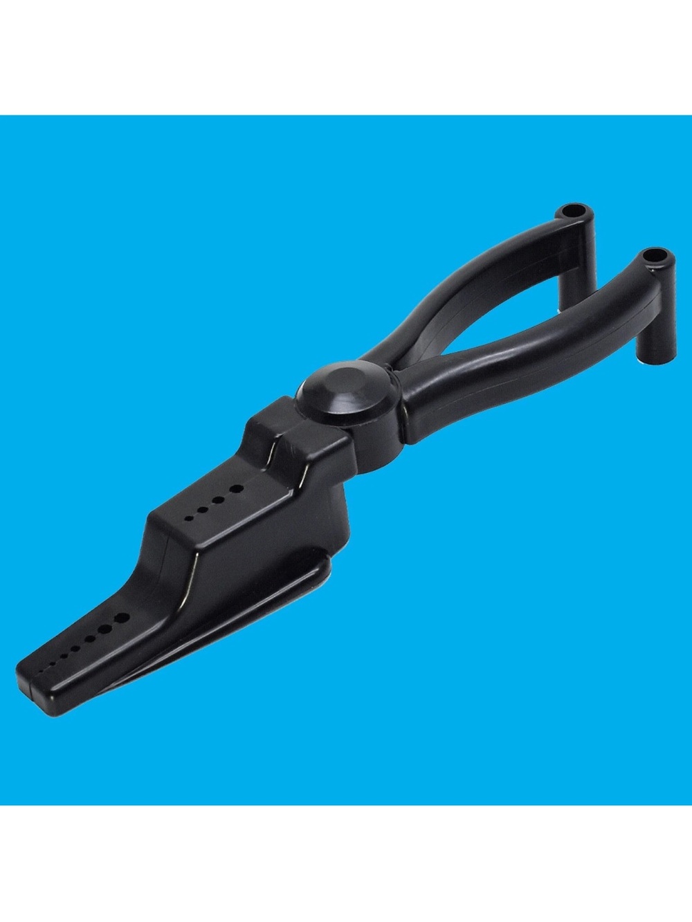 Black Nail Guide Pliers - Portable Nail Holder for Safe Hammering